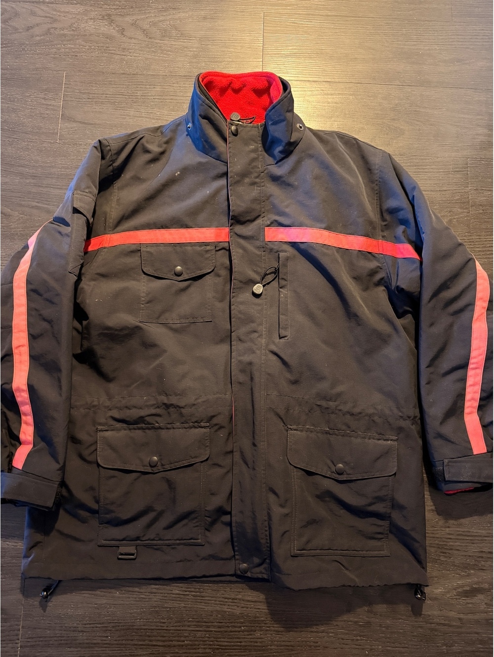 VTG 90s Marlboro Racing 3-in-1 Ski Parka w/ Earplugs XL
